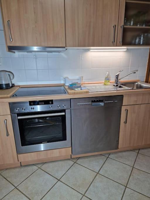 Grosszuegige Ferienwohnung 4+1 P. Büttelborn Zewnętrze zdjęcie
